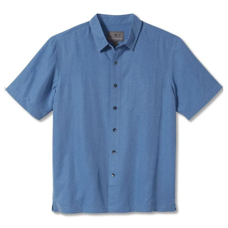 Royal Robbins Desert Pucker Dry Ss in Parisian Blue