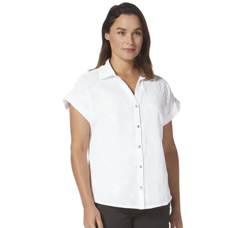 Royal Robbins Oasis Ss Shirt in White