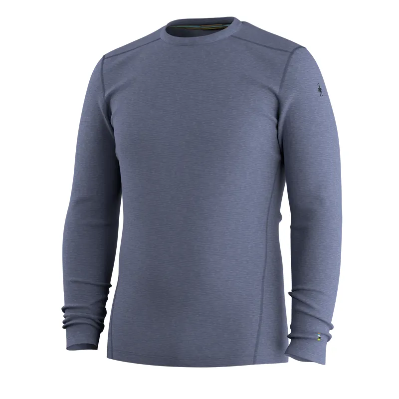 Smartwool Classic Thermal Merino Base Layer Crew in Nightfall Blue-2