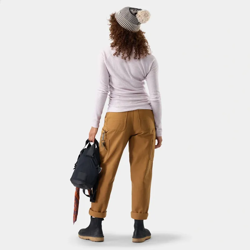 Smartwool Women's Thermal Merino Rib Turtleneck Icy Lavender Heather-1