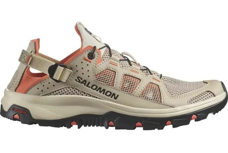 Salomon Techamphibian 5 in White Pepper/Sand/Living Coral
