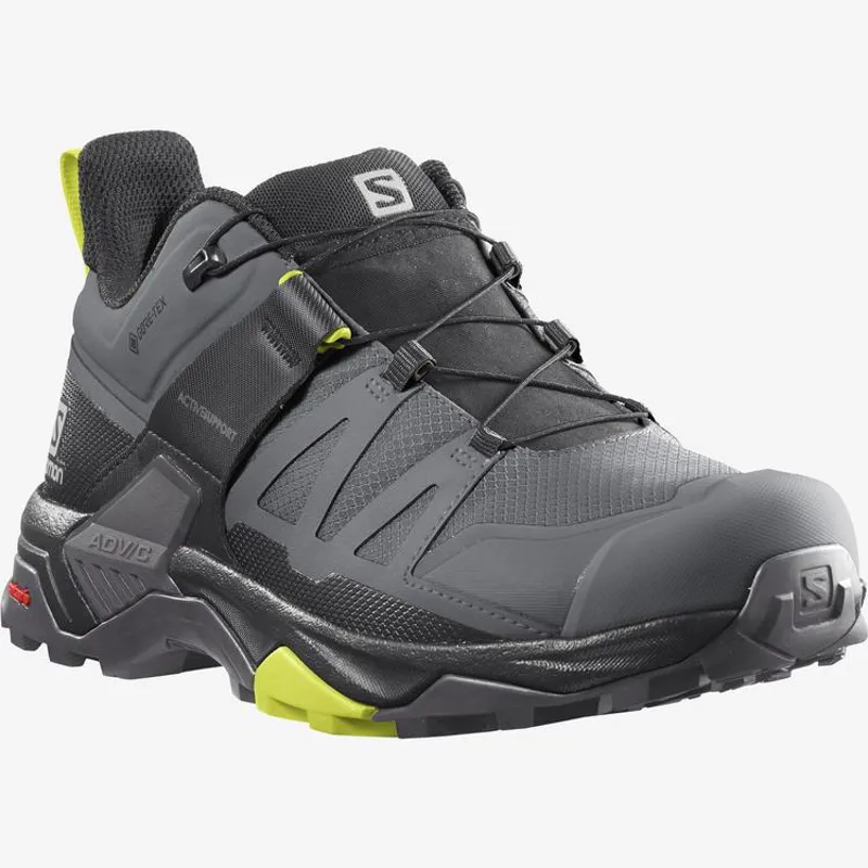 Salomon X Ultra 4 Gtx in Quiet Shade/Black/Primrose