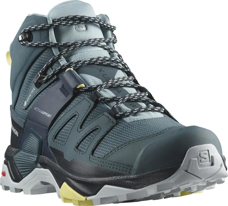 Salomon X Ultra 4 Mid Gtx in Stargazer/Black/Scarlet Ibis