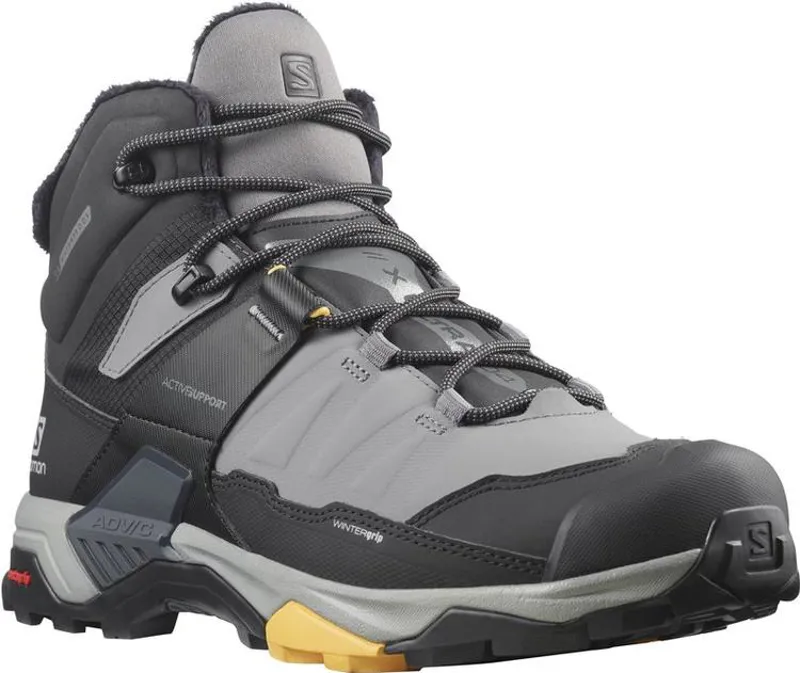 Salomon X Ultra 4 Mid Winter TS CSWP in Quiet Shade/Black/Warm Apricot