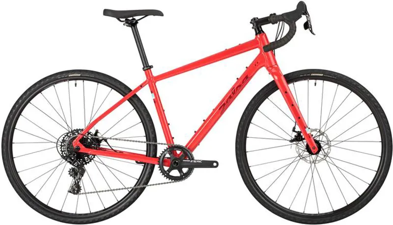 Salsa Journeyer Apex 1 700 Bike in Red Orange