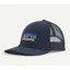 Patagonia P6 Logo LoPro Trucker Hat in New Navy