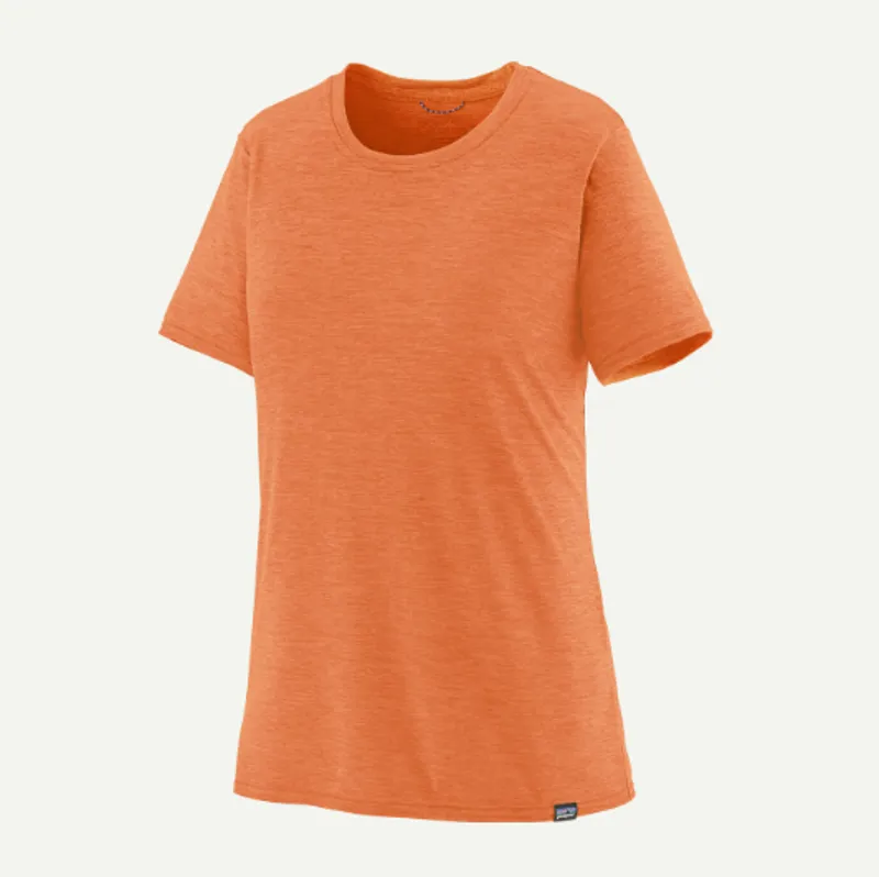 Patagonia Women's Capilene Cool Daily Shirt in Rock Melon/Light Rock Melon