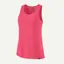 Patagonia Women's Capilene Cool Daily Tank in Light Luminous Pink X-Dye
