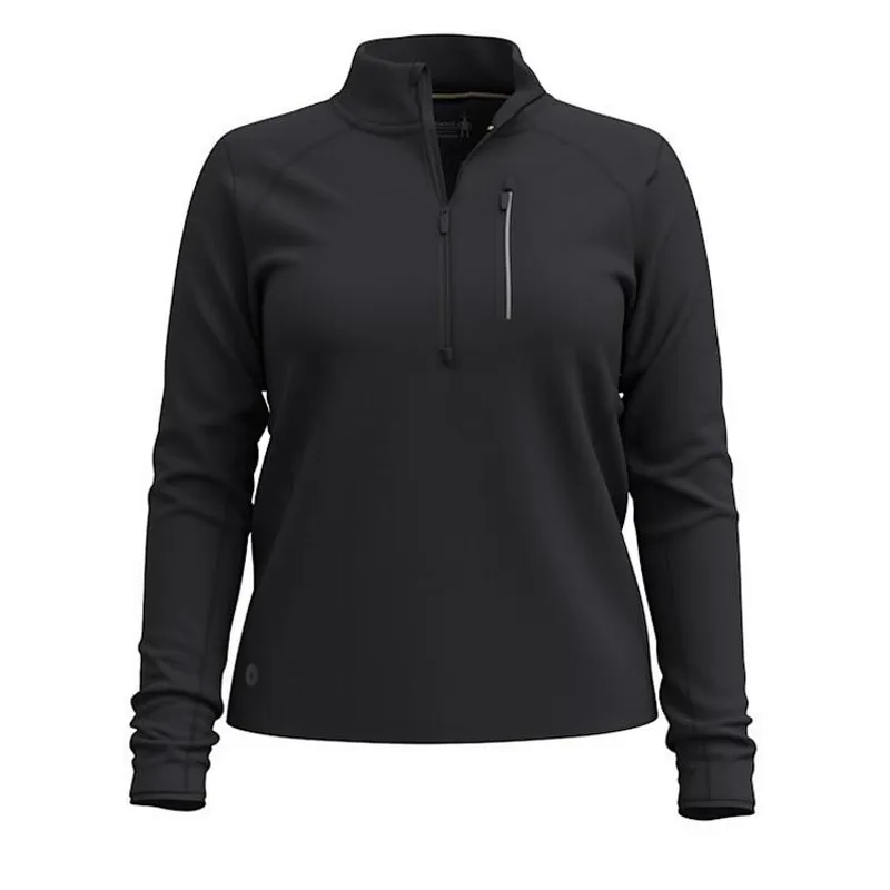 Smartwool Women's Active Fleece Half Zip in Black