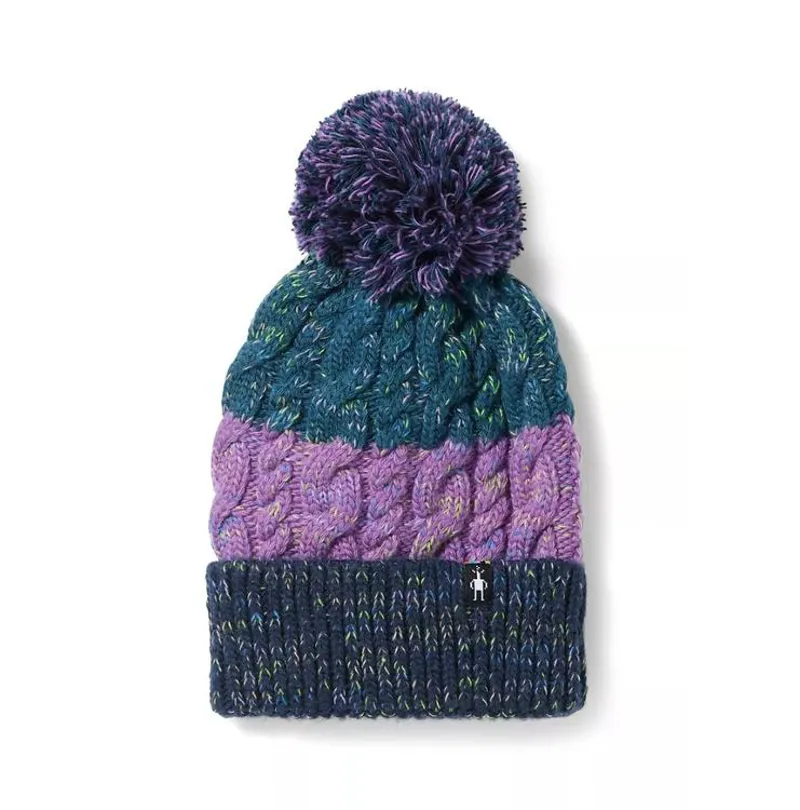Smartwool Isto Retro Beanie in Twilight Blue
