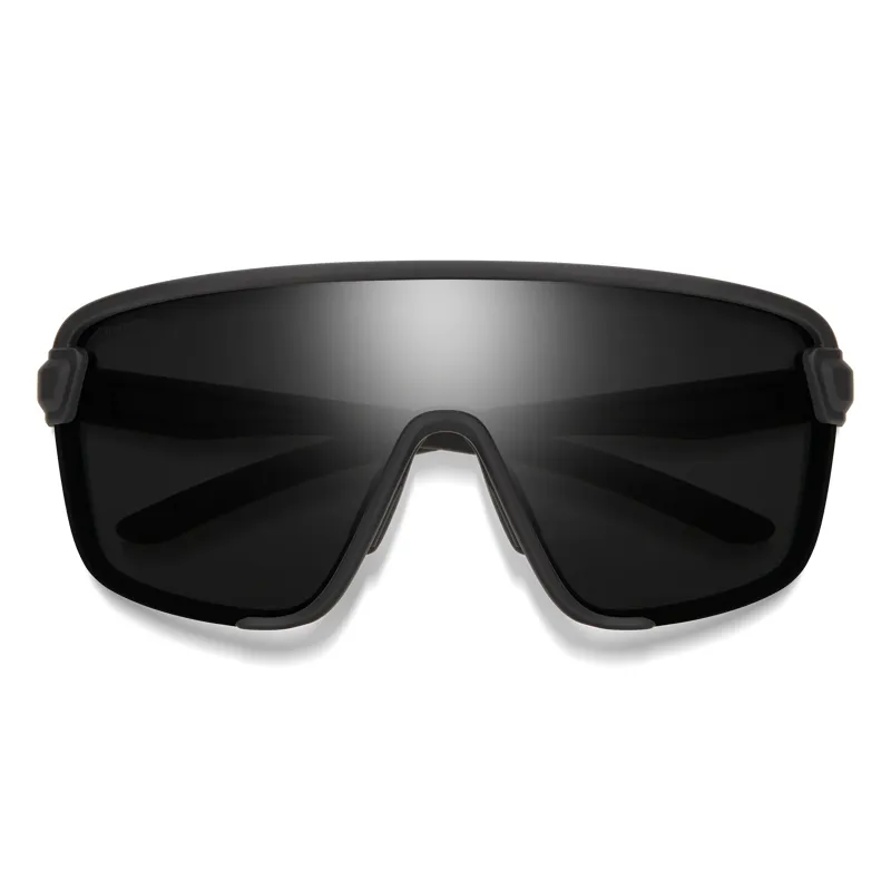 Smith Bobcat in Matte Black with ChromaPop Black Lens-1