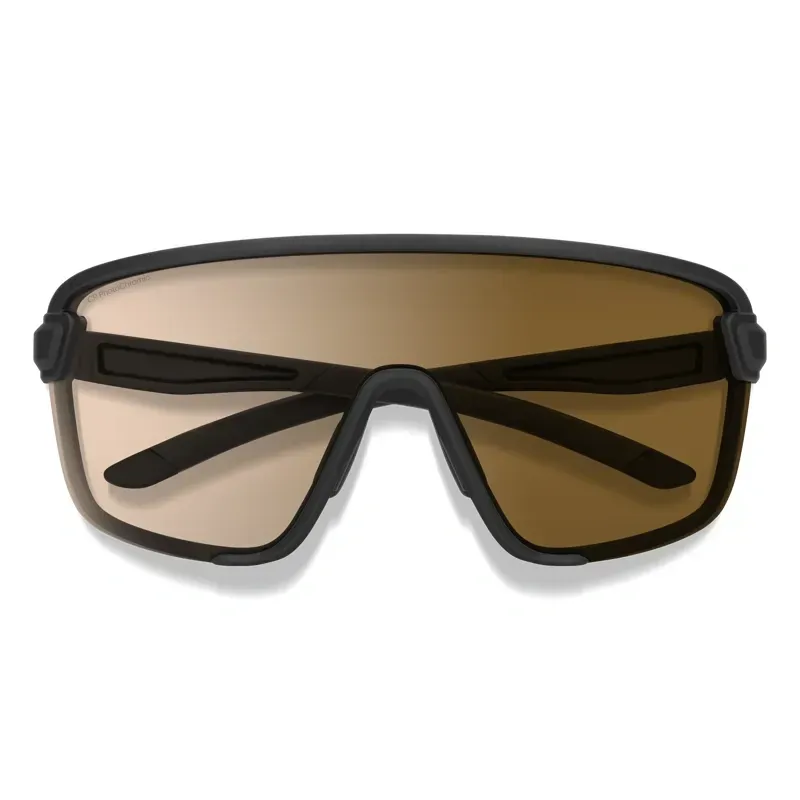 Smith Bobcat in Matte Black with ChromaPop Photochromic Brown Lens-1