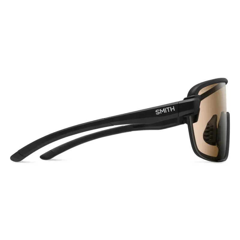 Smith Bobcat in Matte Black with ChromaPop Photochromic Brown Lens-2