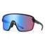 Smith Bobcat in Matte Black with Low Light Rose Blue Mirror Lens