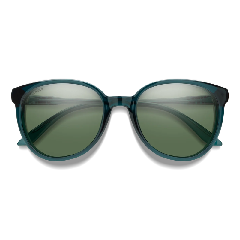 Smith Cheetah in Pacific Crystal w/ChromaPop Polarized Gray Green Lens-1