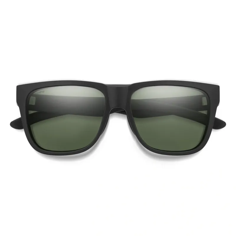 Smith Lowdown 2 in Matte Black with ChromaPop Grey Green Lens-1