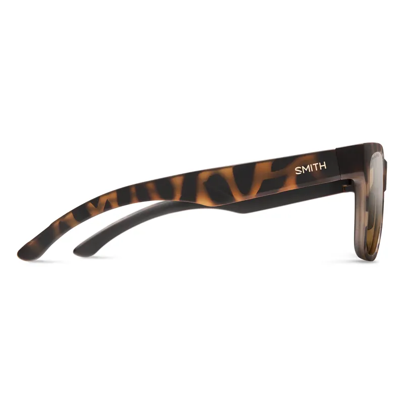 Smith Lowdown 2 in Matte Tortoise with ChromaPop Brown Lens-2