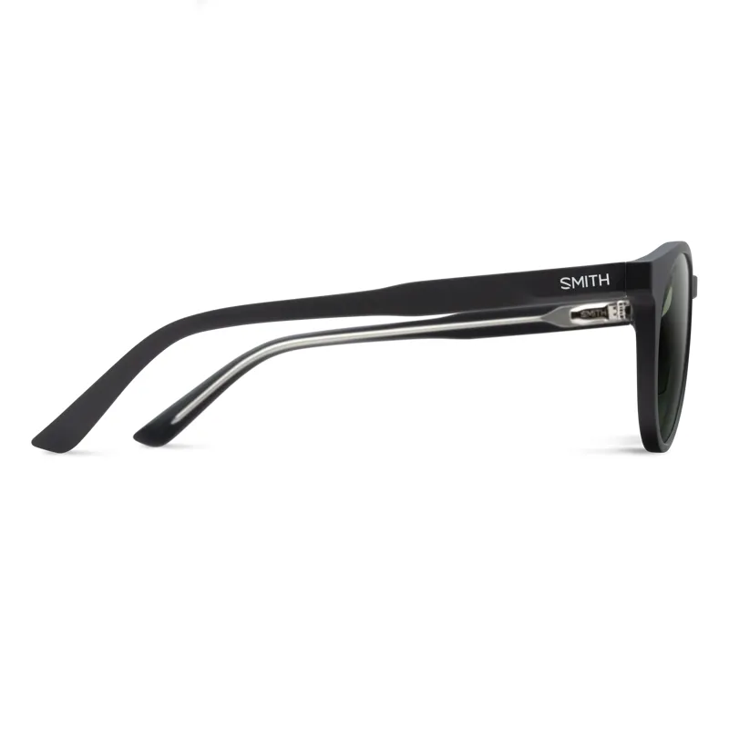 Smith Westward in Matte Black with ChromaPop Grey Green Lens-2