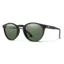 Smith Westward in Matte Black with ChromaPop Grey Green Lens