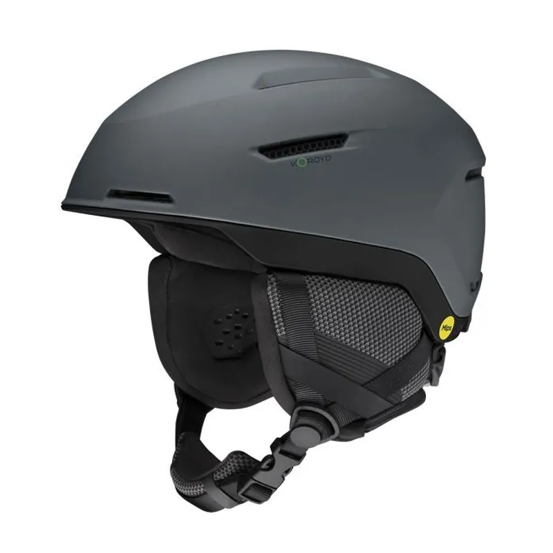 Smith Altus Mips Ski Helmet in Matte Slate/Black