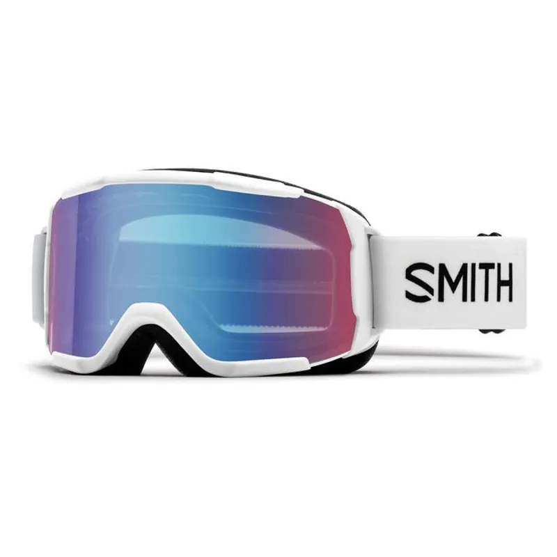 Smith Daredevil Goggles in White/Blue Sensor