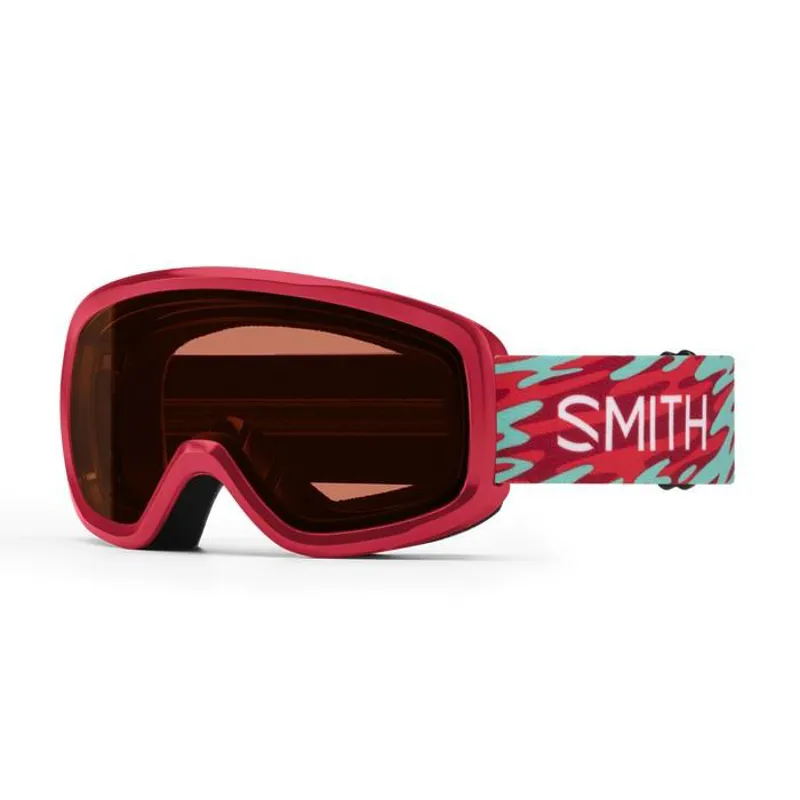 Smith Snowday Youth Goggle in Crimson Red