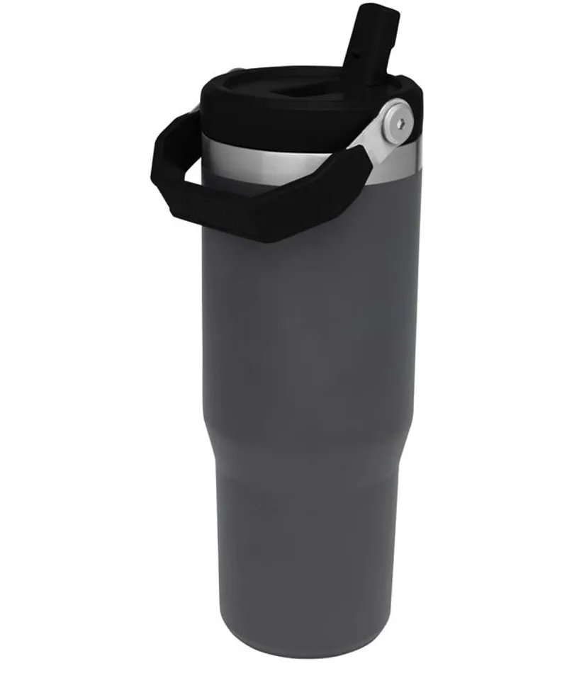 Stanley Classic Flip Straw Tumbler 30Oz in Charcoal