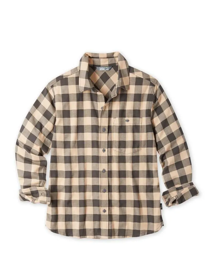 Stio Miter Stretch Lw Flannel Shirt in Ranch Road Chk
