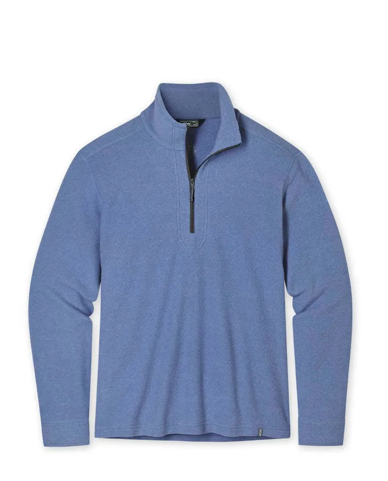 Stio Turpin Fleece Half Zip in Cobalt Night Heather