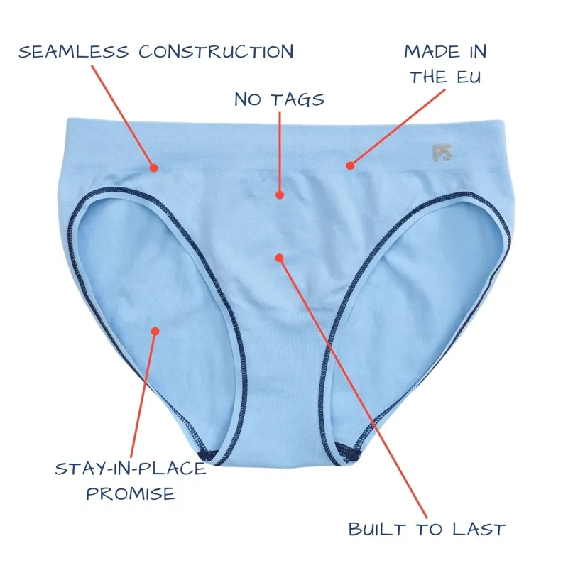 Paradis Sport Women's Seamless Bikini in Summit Sky-1