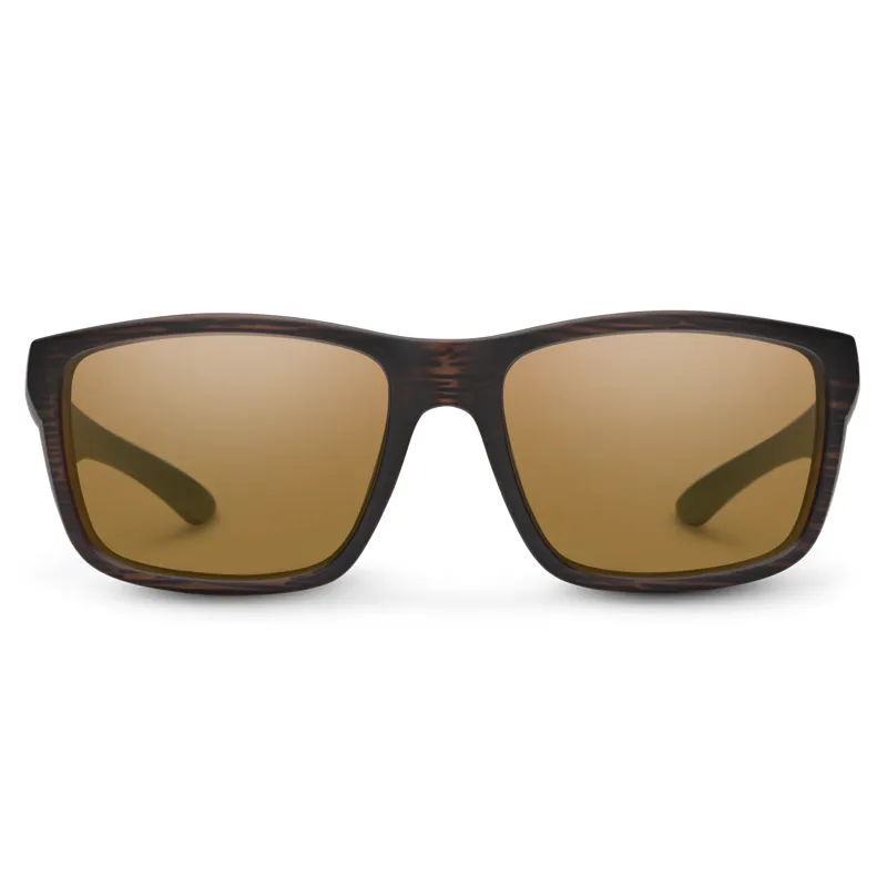 Suncloud Mayor Sunglasses Burnished Brown w/Polarized Brown Lens-1
