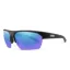 Suncloud Rival Sunglasses Matte Black w/Polarized Blue Mirror Lens