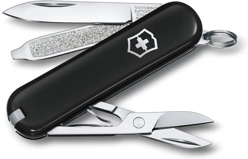 Swiss Army Knives Classic Sd in Dark Illusion Black