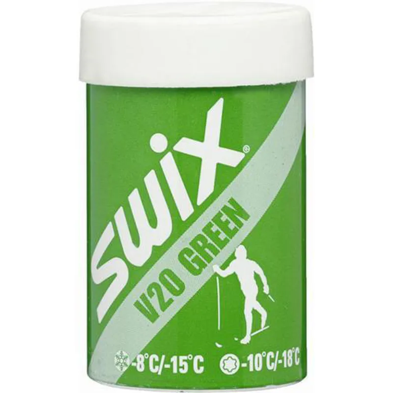 Swix V Hard Kick Wax 45G in Green