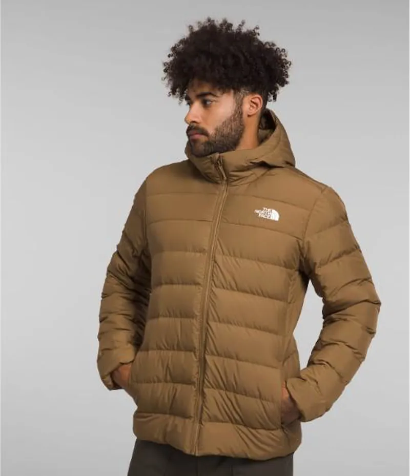 The North Face Aconcagua 3 Lined Hoodie in Util Brown