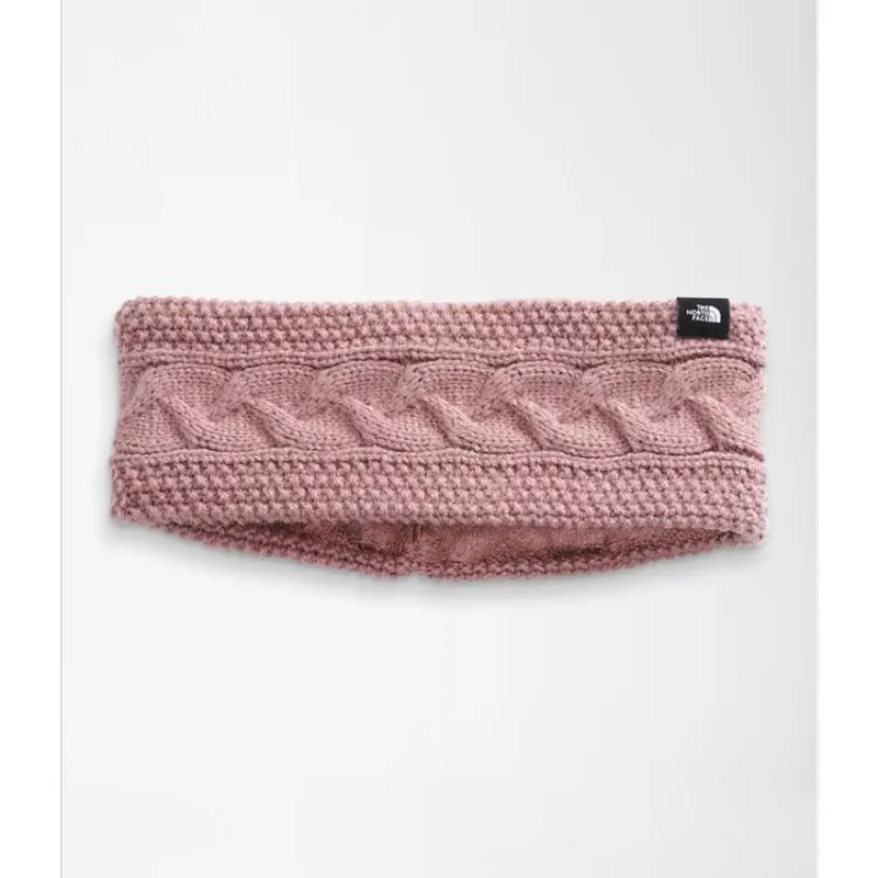 The North Face Cable Minna Earband in Twilight Mauve