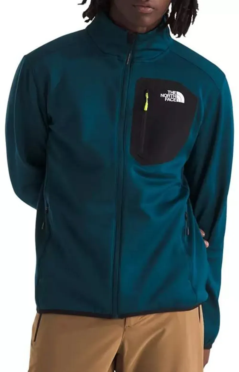 The North Face Crest Full Zip in Midnight Petrol