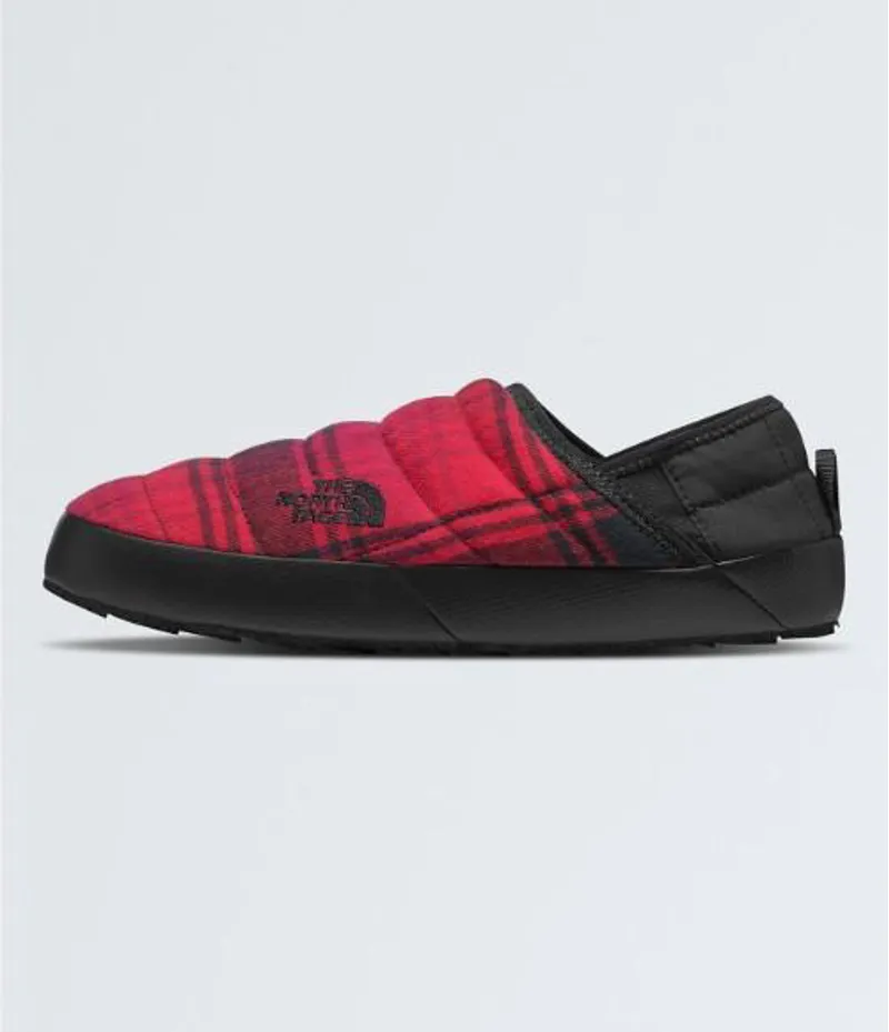 The North Face T-Ball Traction Mule V Nov in Red Plaid/Black