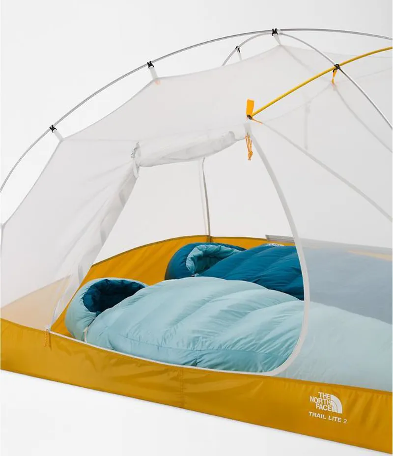 The North Face Trail Lite 2 Tent in Khaki Stone Yellow