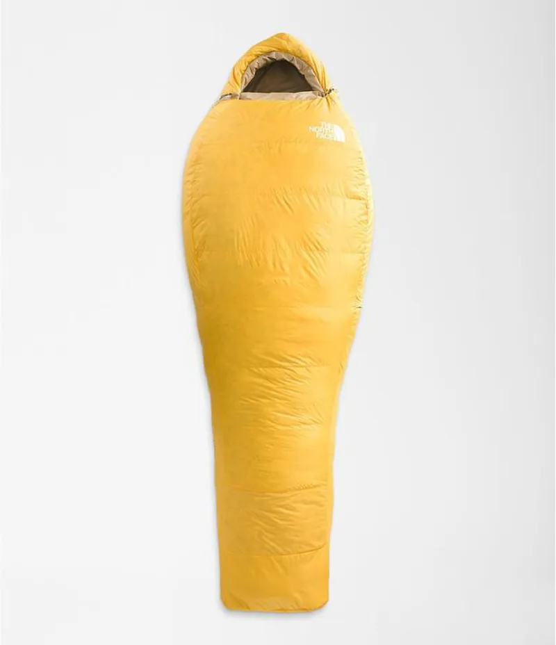 The North Face Trail Lite Down 35 in Reg in Yellow/Khaki/Stone