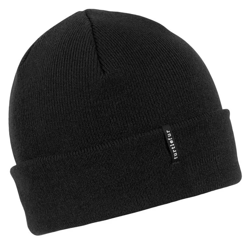 Turtle Fur Wyatt Beanie in Black