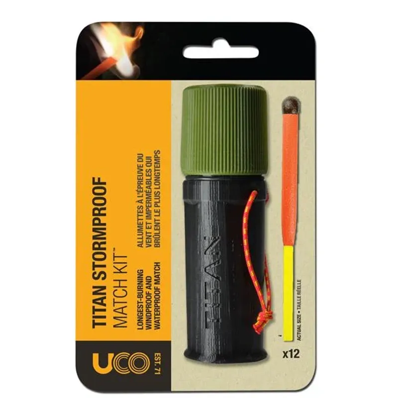 UCO Titan Stormproof Match Kit in Green-1