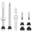 Wolf Tooth Tubeless Presta Valve Stem Kit 60mm in Raw Silver
