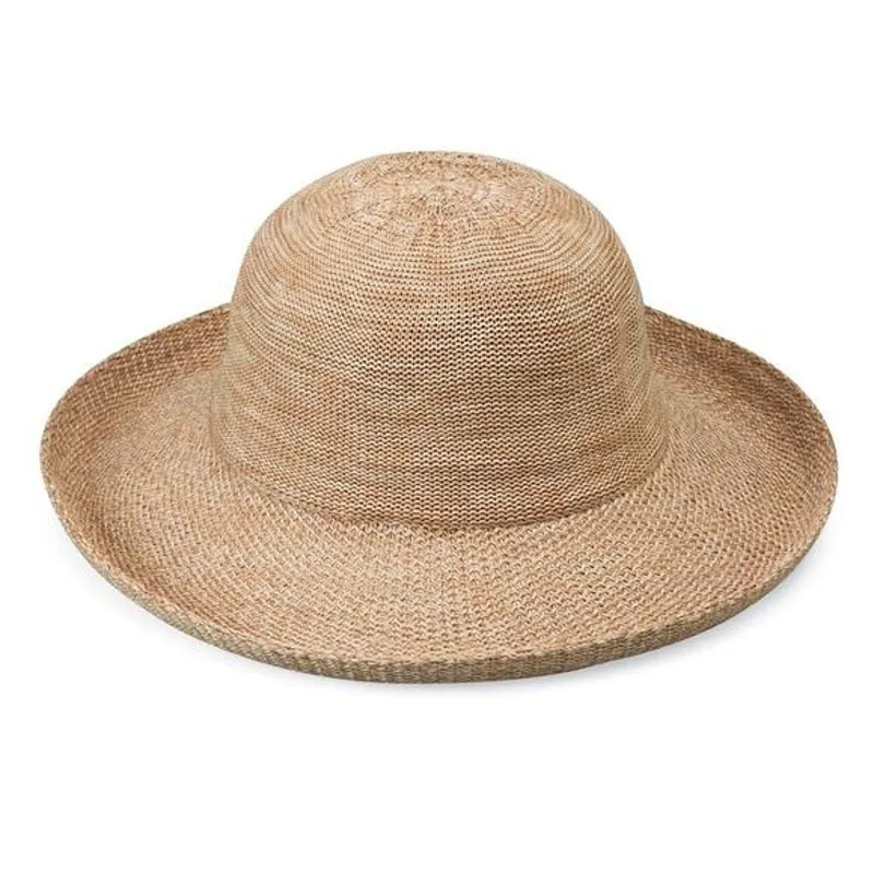 Wallaroo Women's Victoria Fedora in Mixed Camel