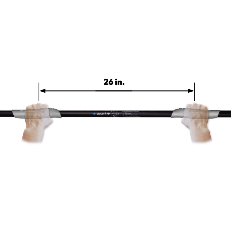 Accent Master Angler 2-Piece Kayak Fishing Paddle-2