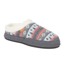 Acorn Women's Fairisle Knit Clog Slipper in Vintage Blue