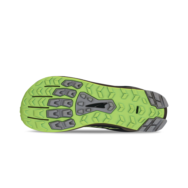 Altra Lone Peak 9 Waterproof Low in Lime and Black-4