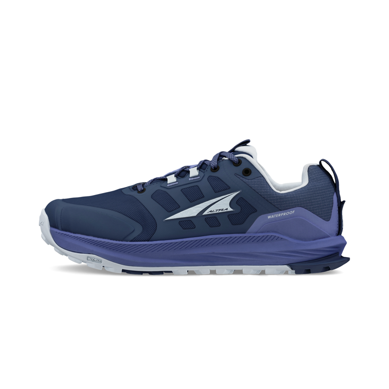 Altra Women's Lone Peak 9 Waterproof Low in Dark Blue