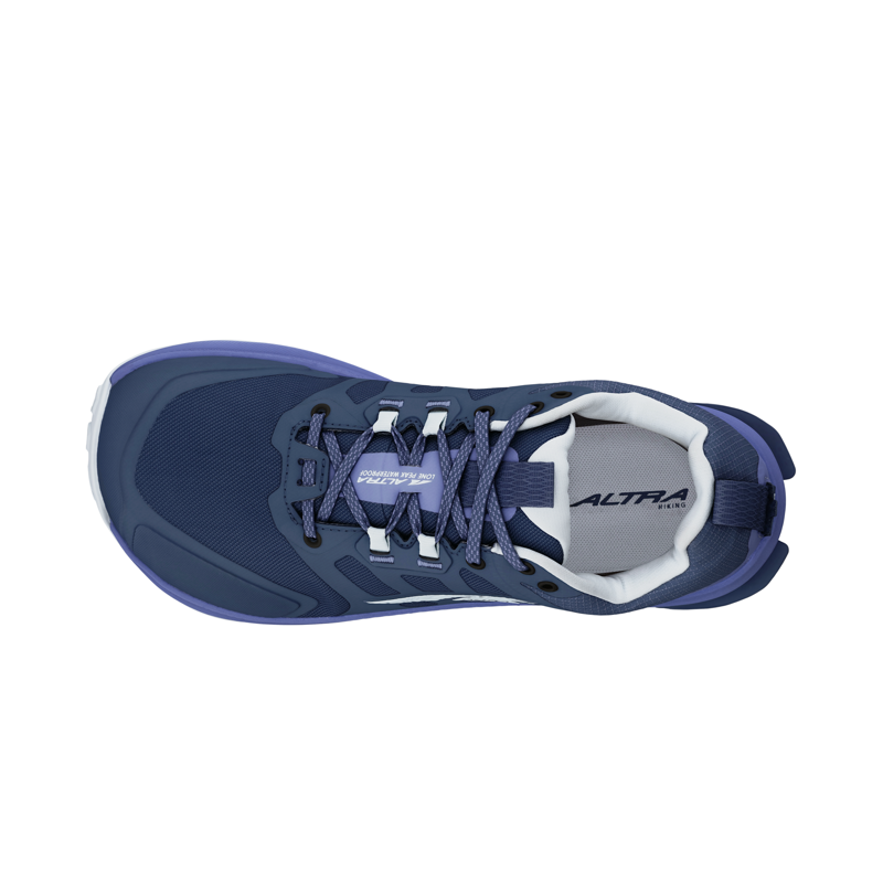 Altra Women's Lone Peak 9 Waterproof Low in Dark Blue-3