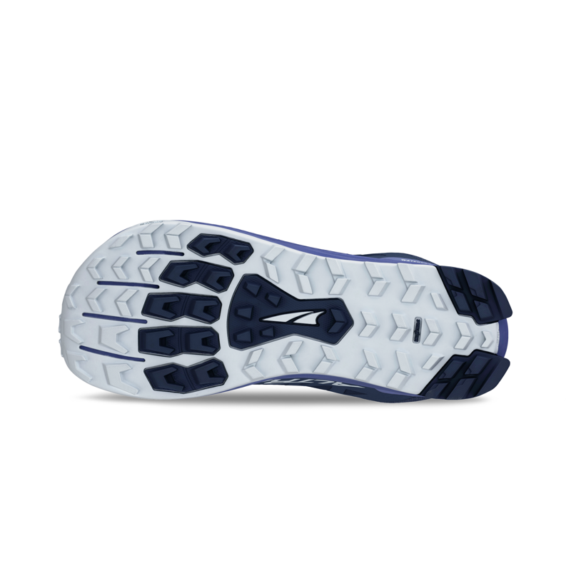 Altra Women's Lone Peak 9 Waterproof Low in Dark Blue-4